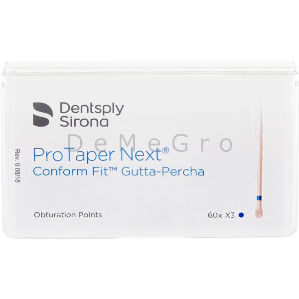 Artikel: Gutta Percha Points Comfort Fit ProTaper Next X3 Blauw